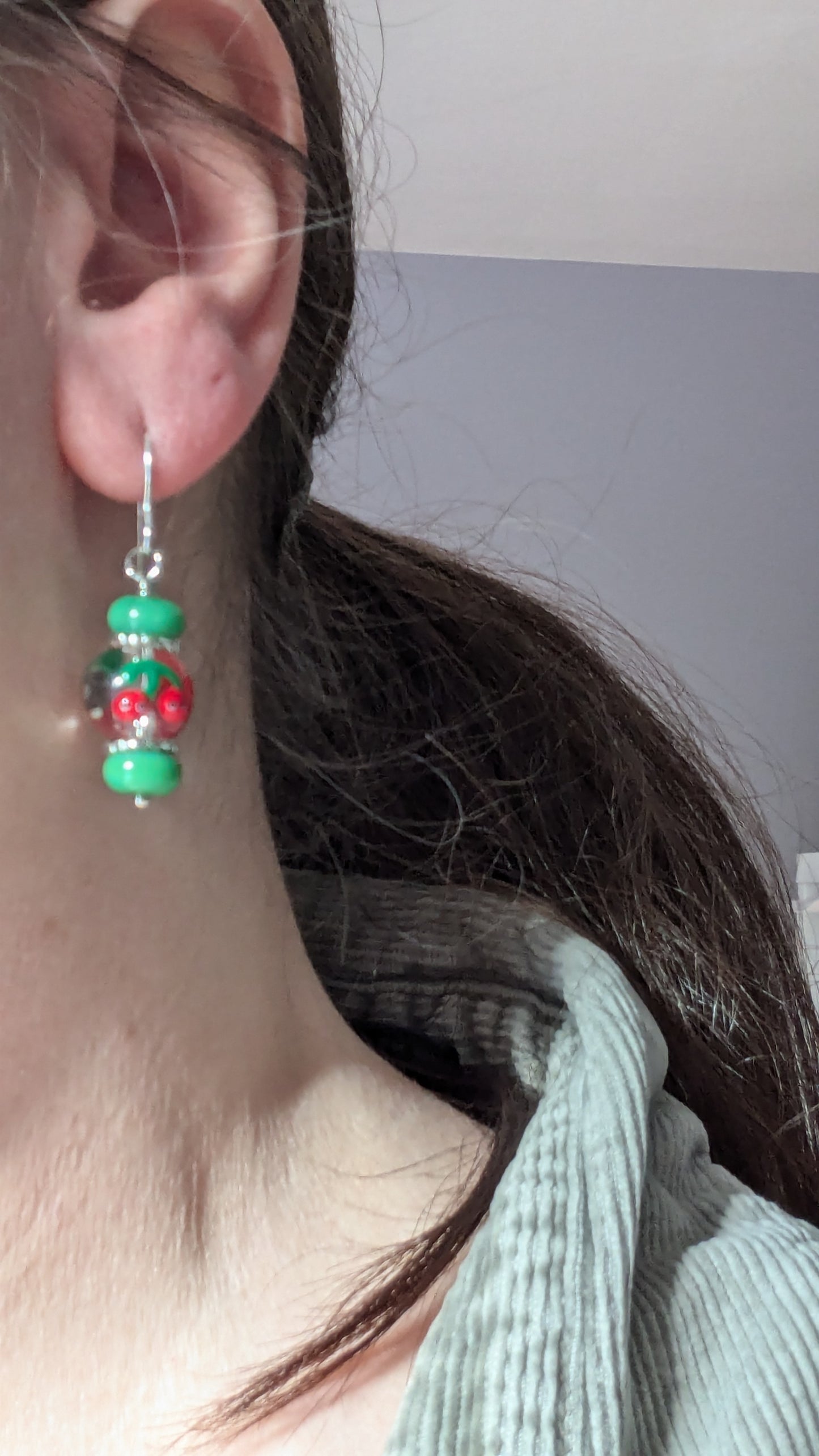CLEARANCE Cherries Earrings