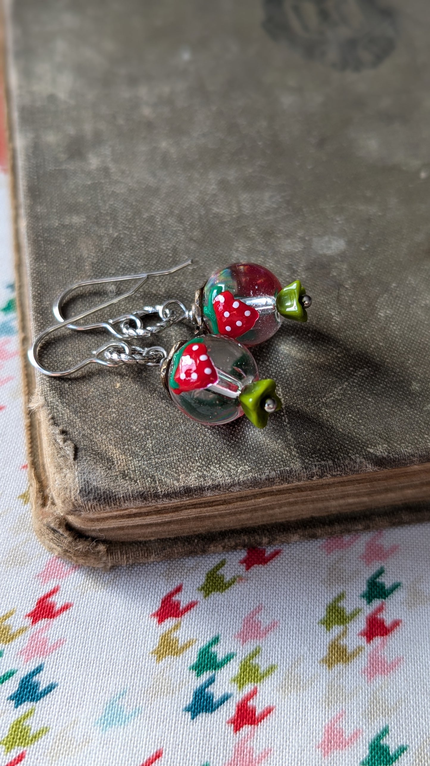 CLEARANCE Strawberries Earrings