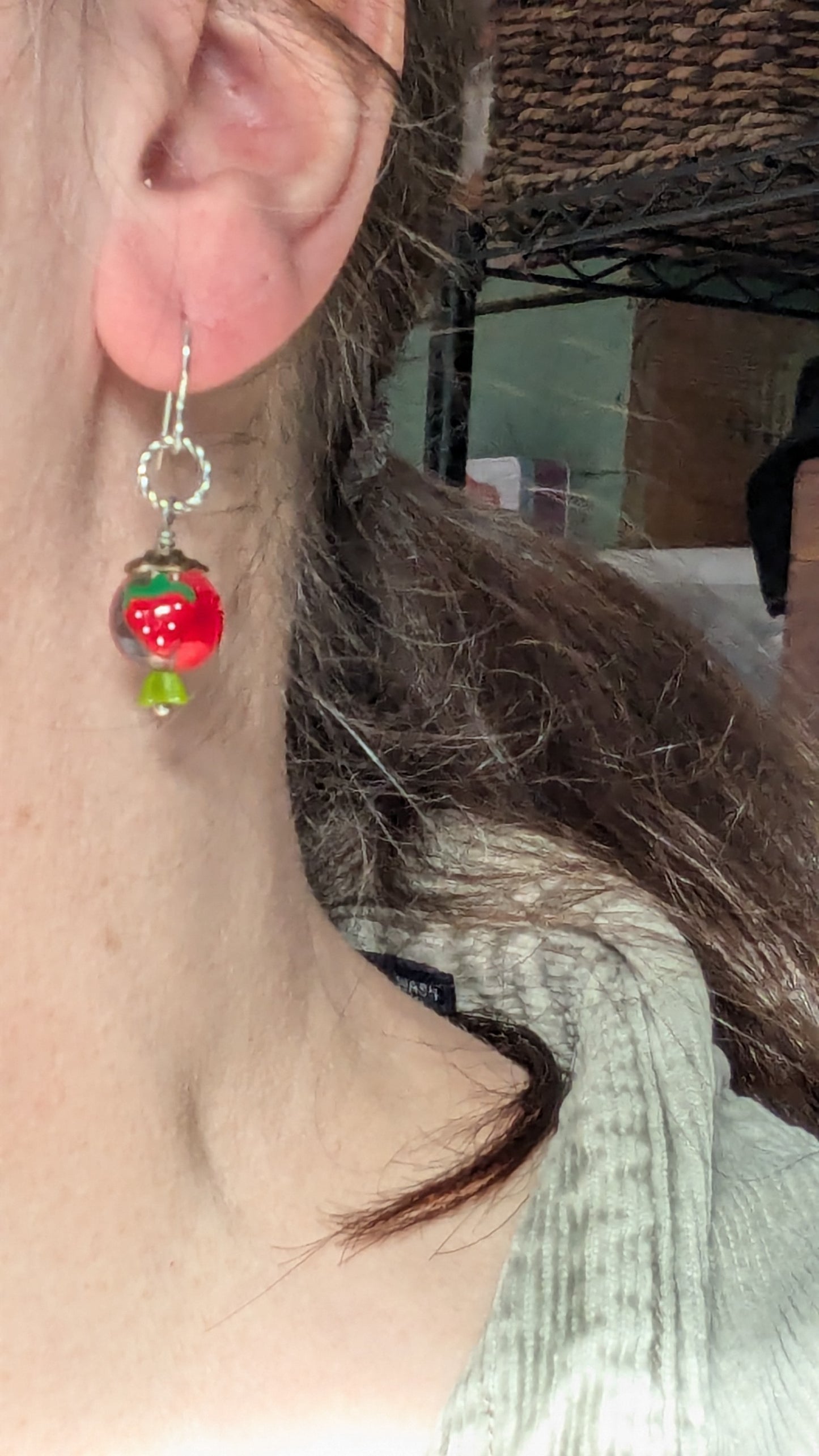 CLEARANCE Strawberries Earrings