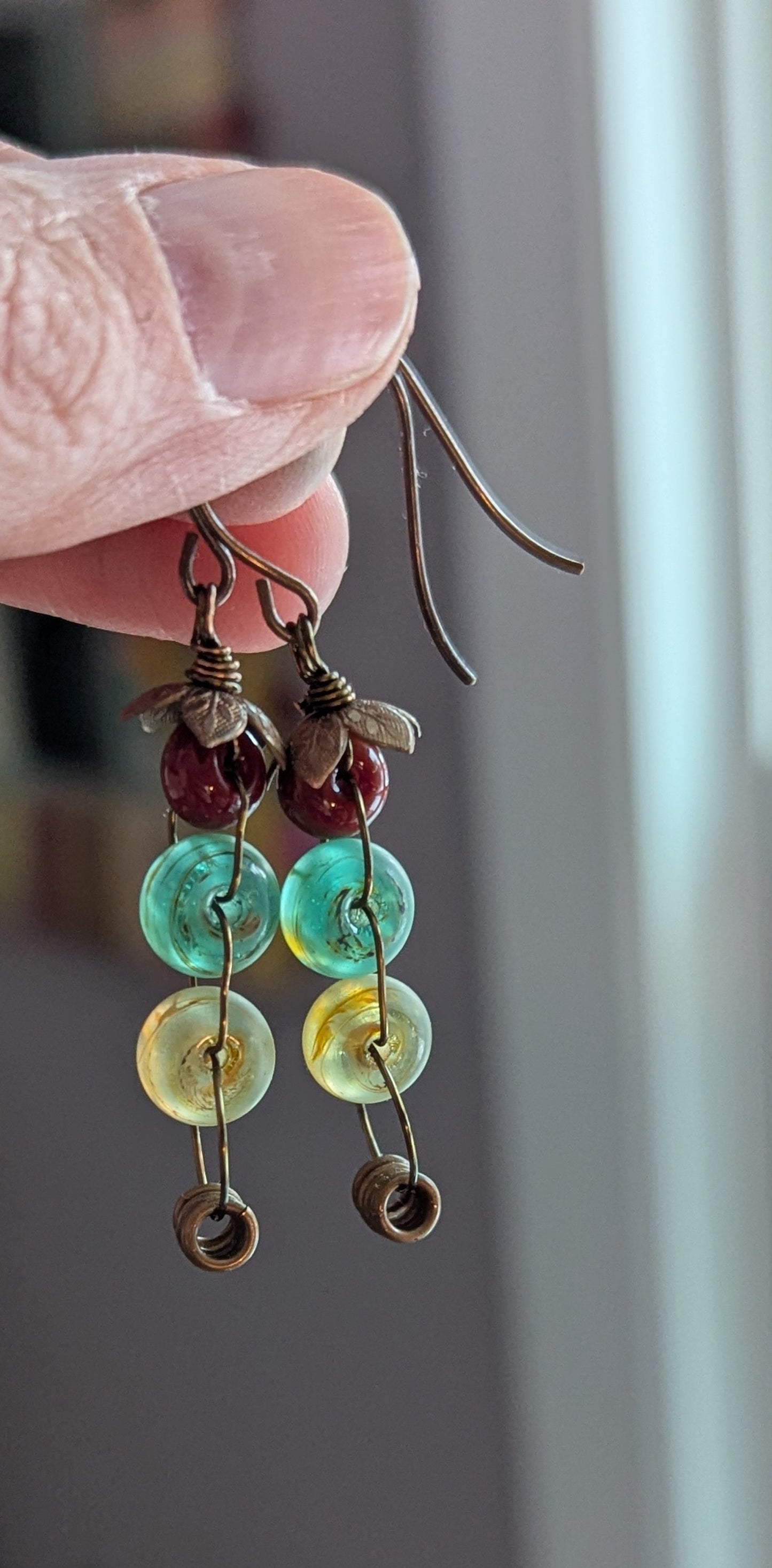 Wire and Glass Dangles