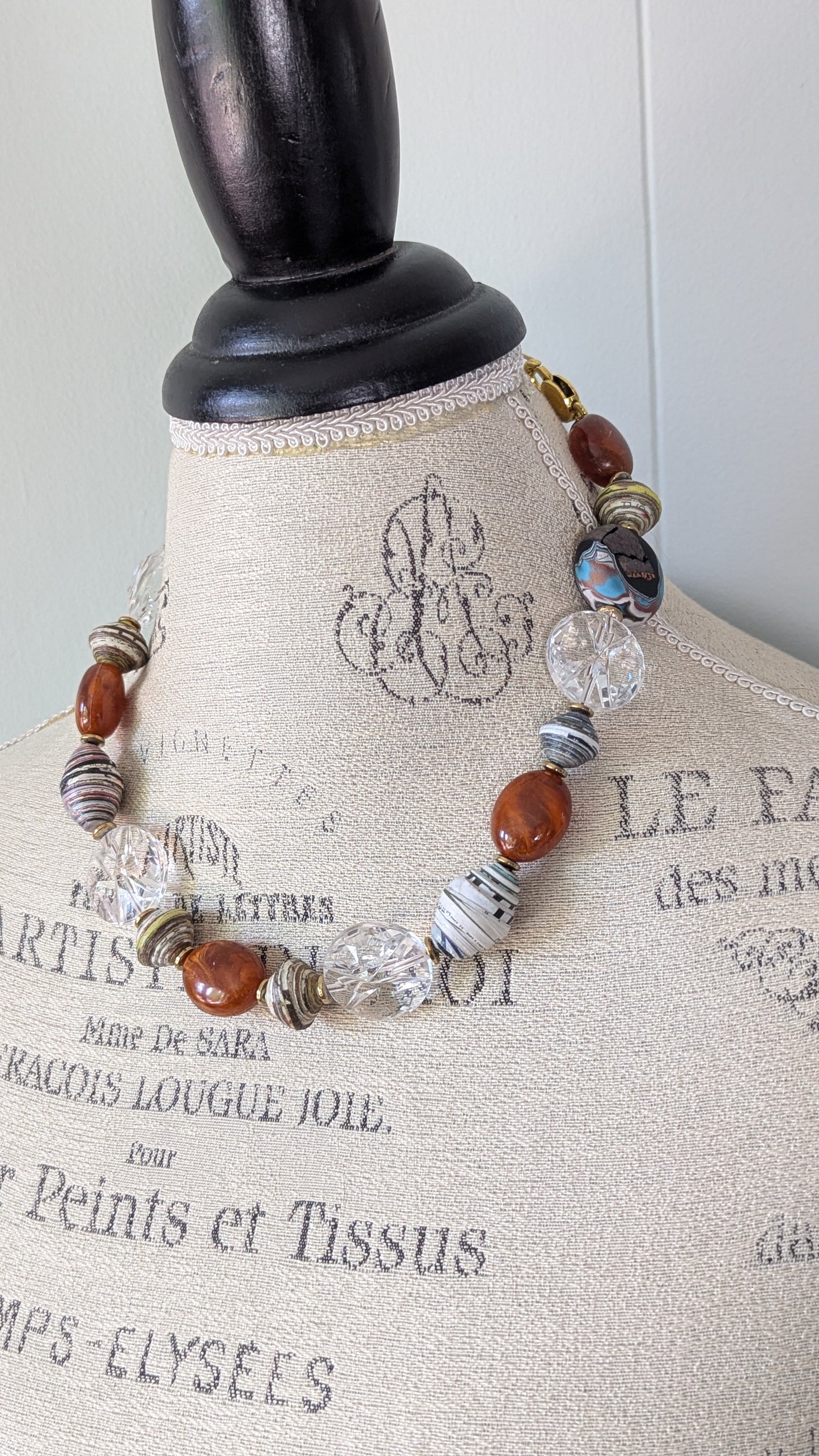 Chunky Beaded Necklace