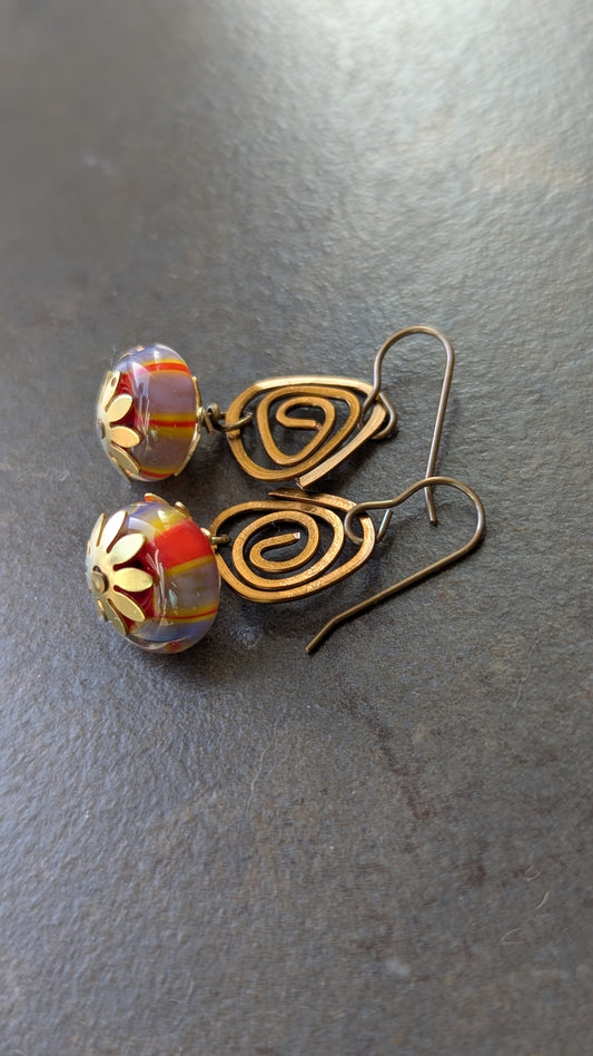 Brass Swirls
