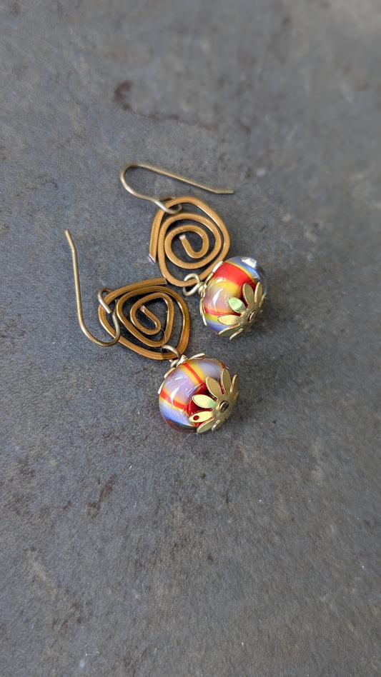 Brass Swirls