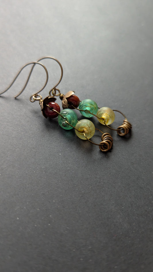 Wire and Glass Dangles