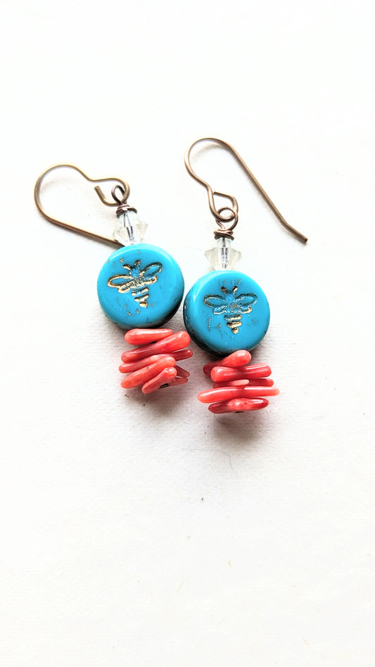 Stacked Beads Earrings