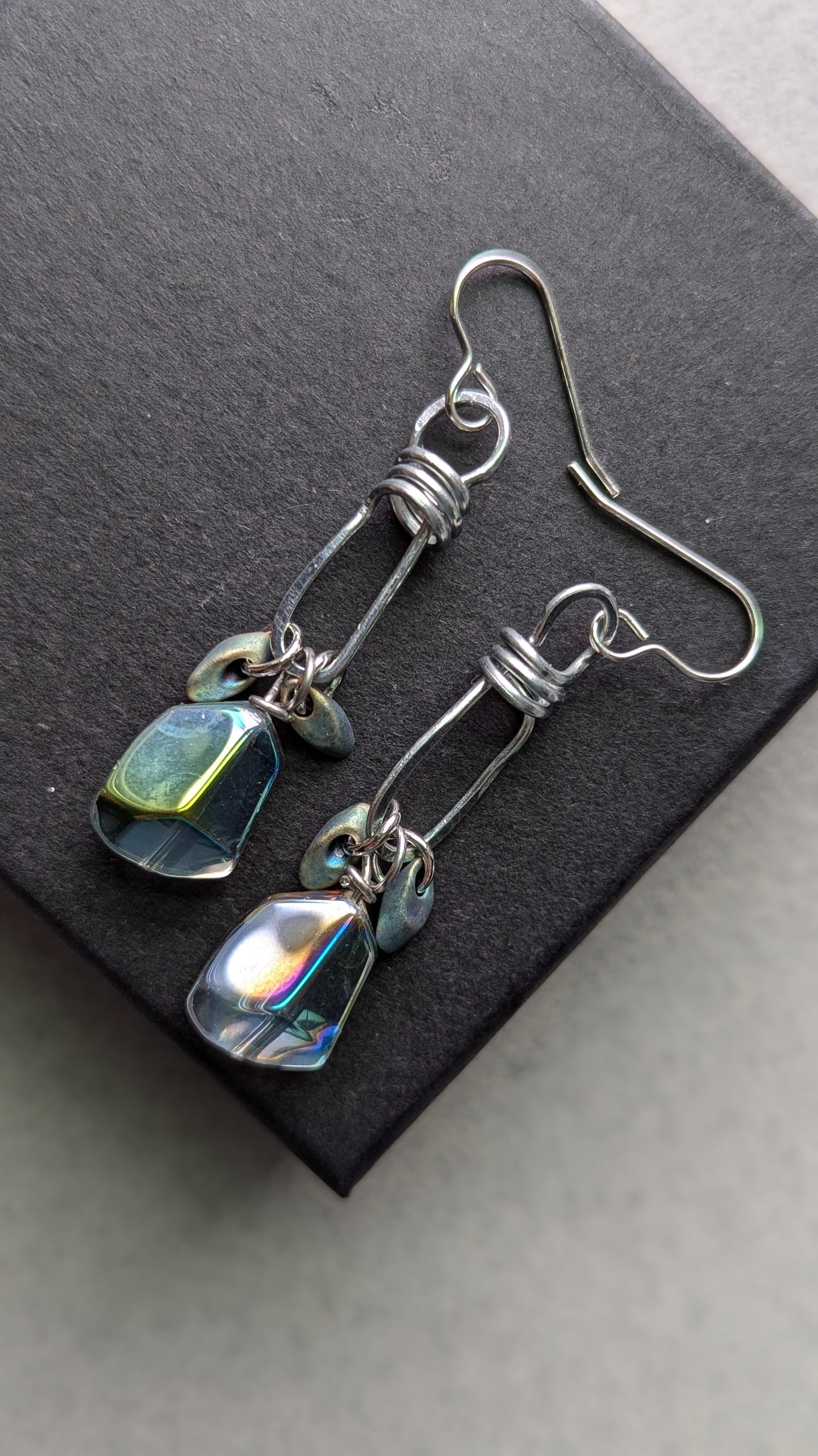 Lightbulb Link Earrings