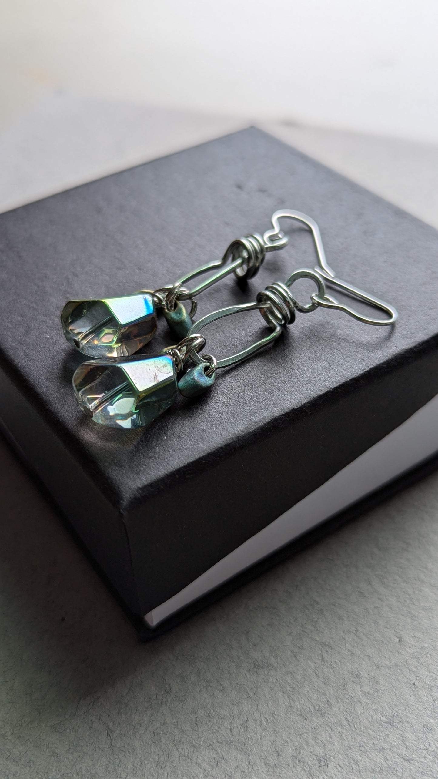 Lightbulb Link Earrings