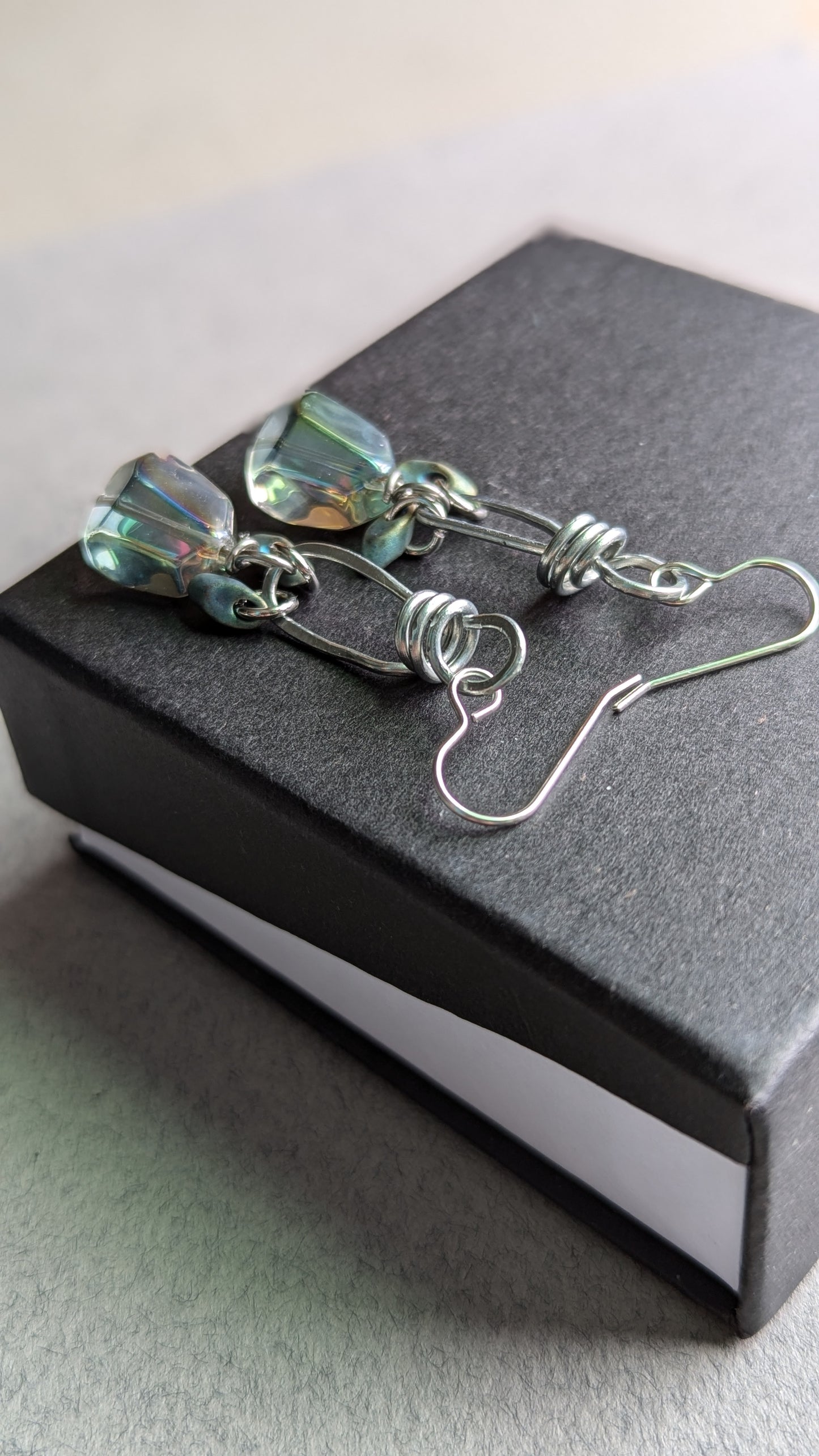 Lightbulb Link Earrings