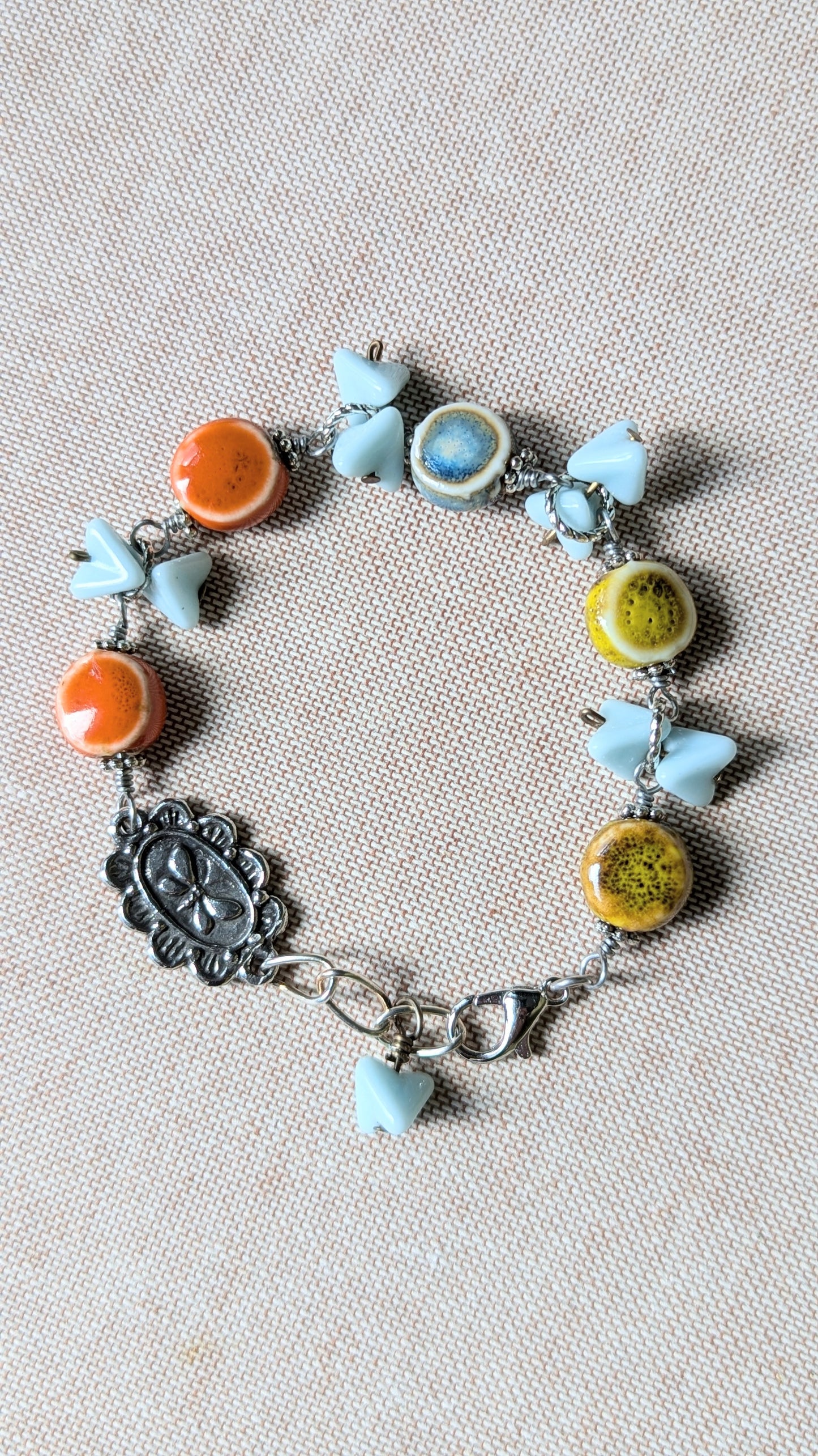 Ceramic Beaded Bracelet