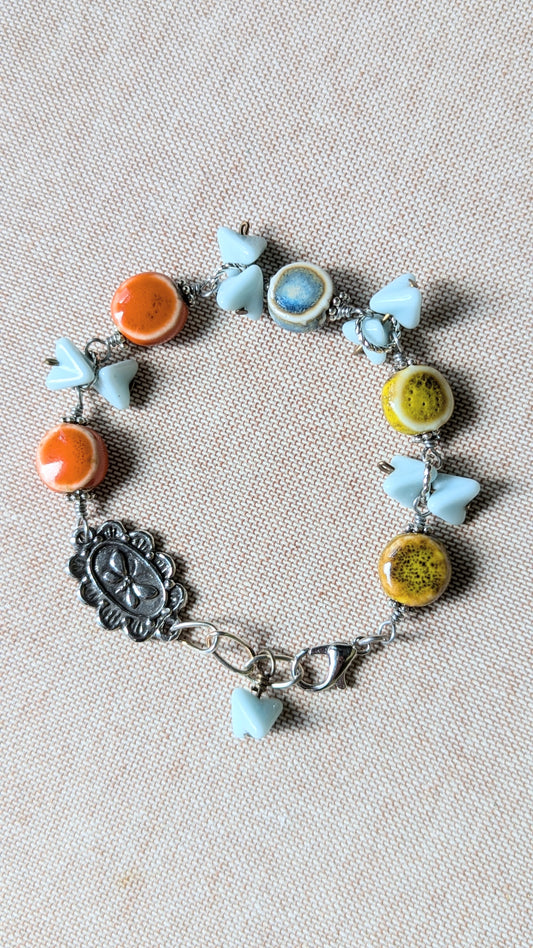 Ceramic Beaded Bracelet