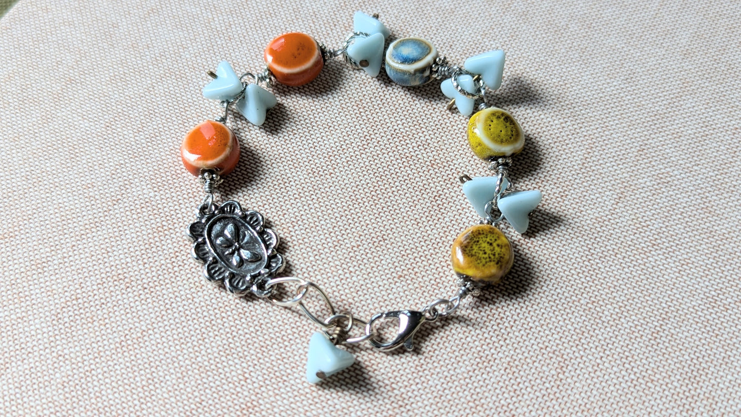 Ceramic Beaded Bracelet