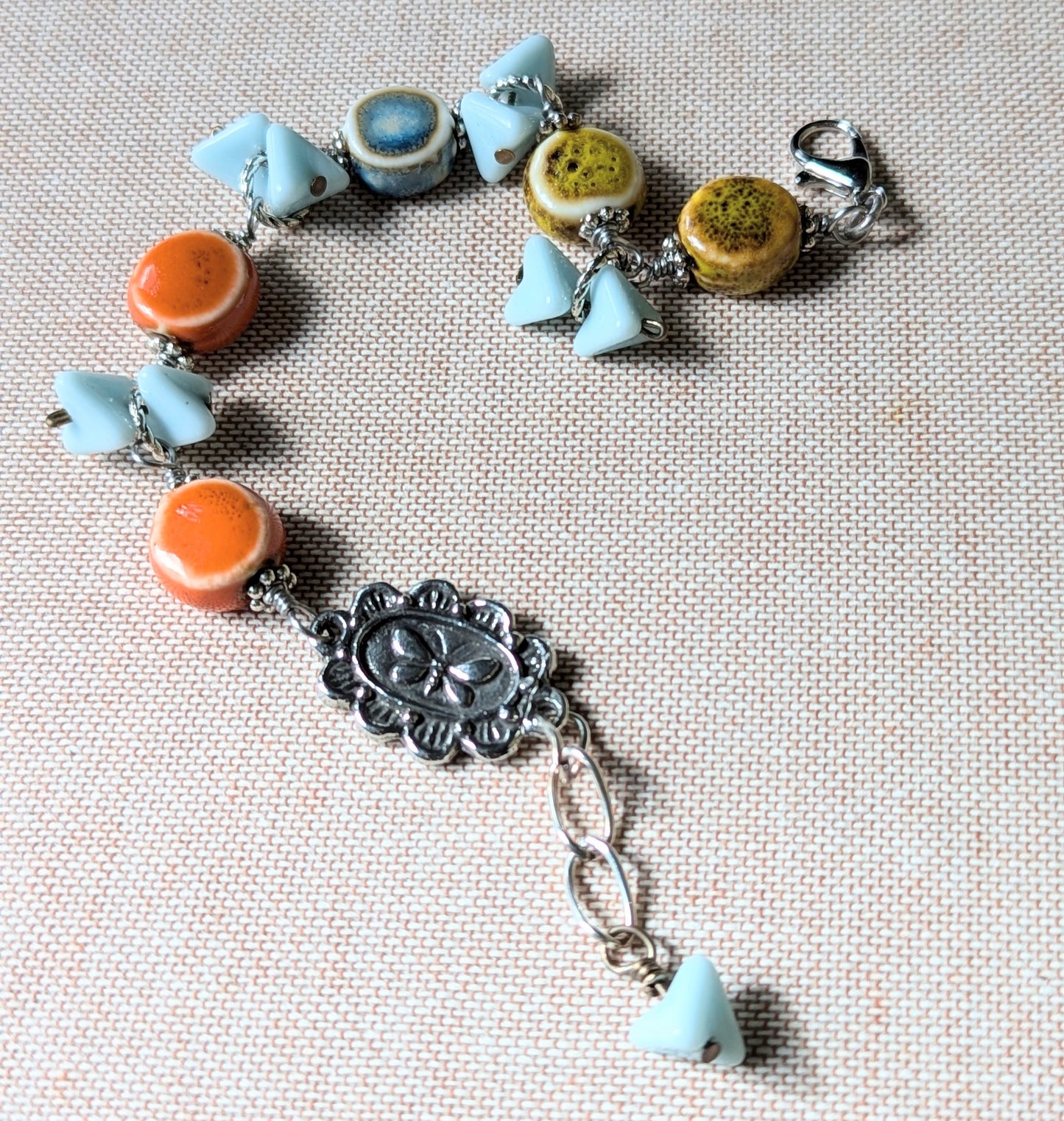 Ceramic Beaded Bracelet