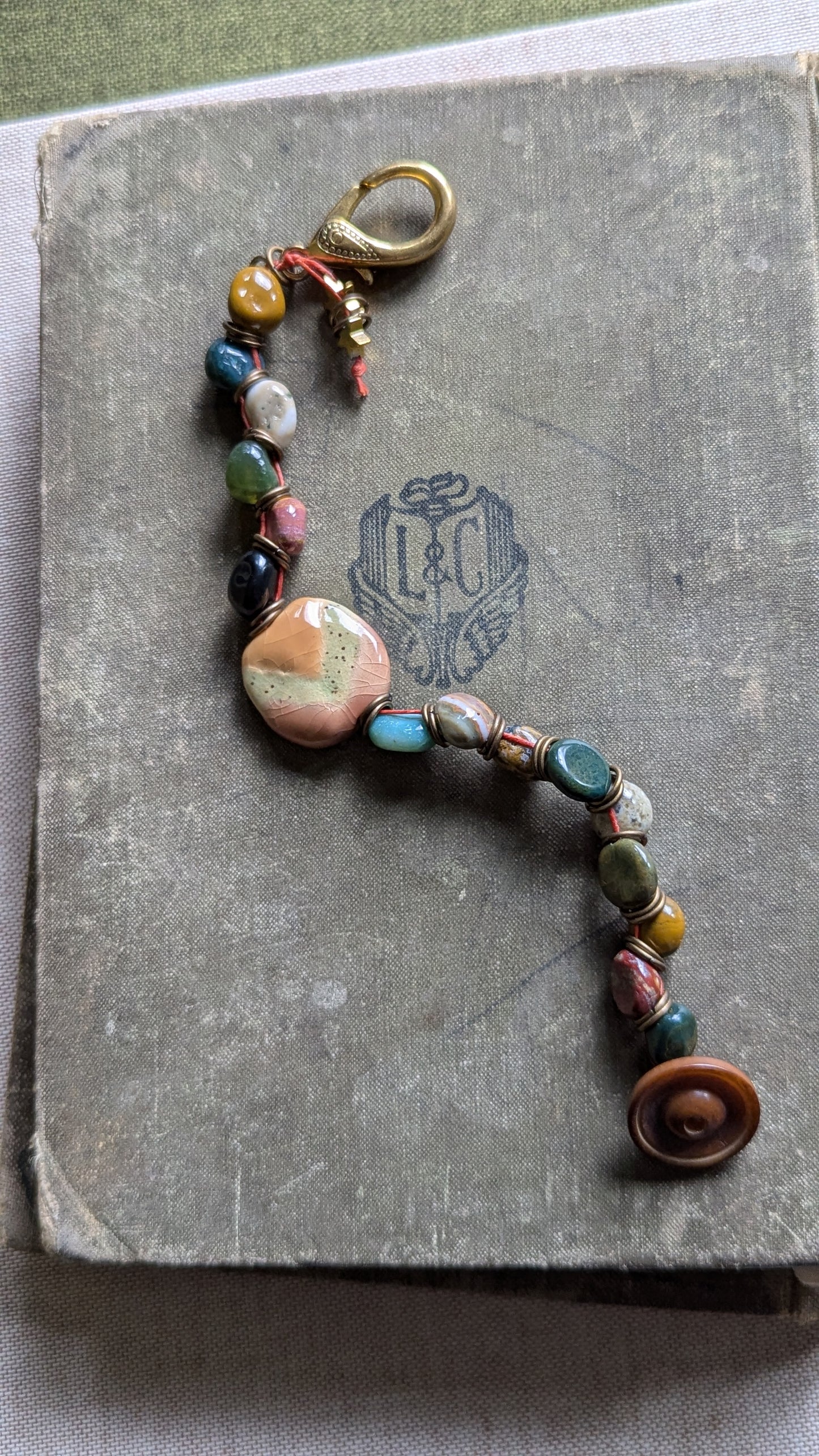 Ocean Jasper Beaded Bracelet