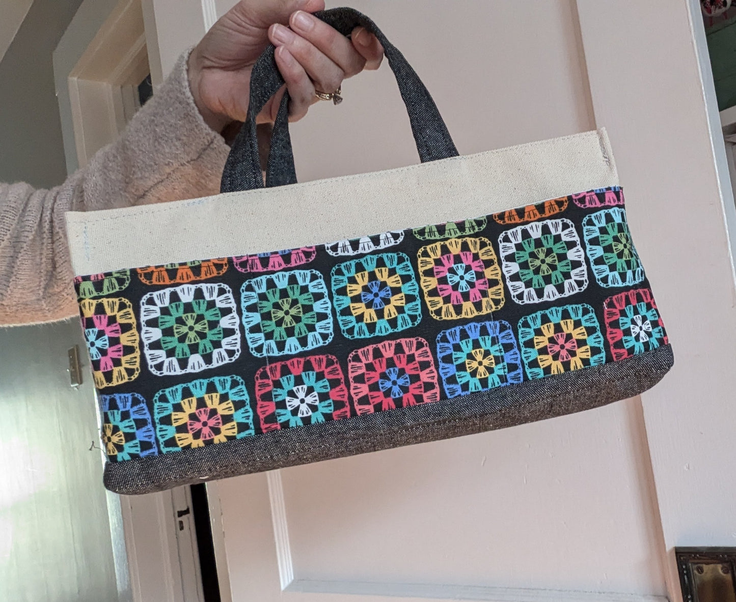 Granny Squares Tool Bag (LARGE)