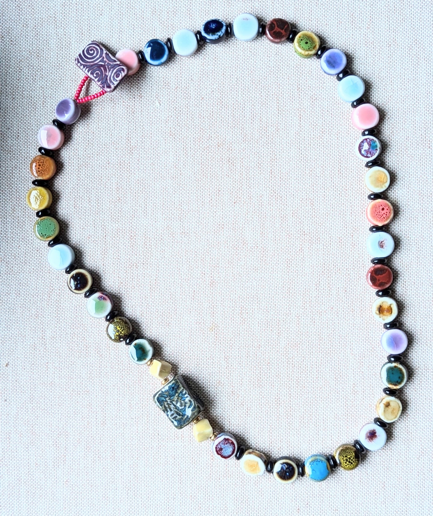 Ceramic Sampler Necklace