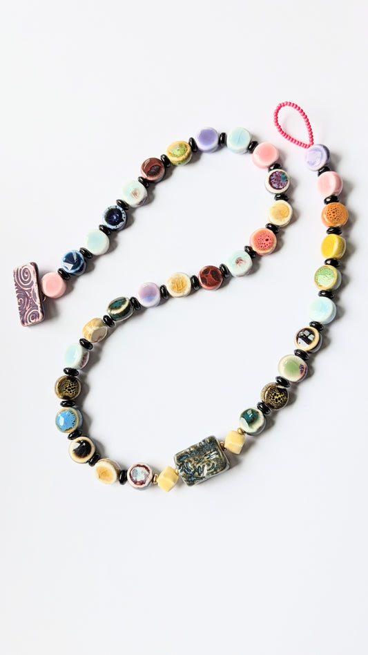 Ceramic Sampler Necklace