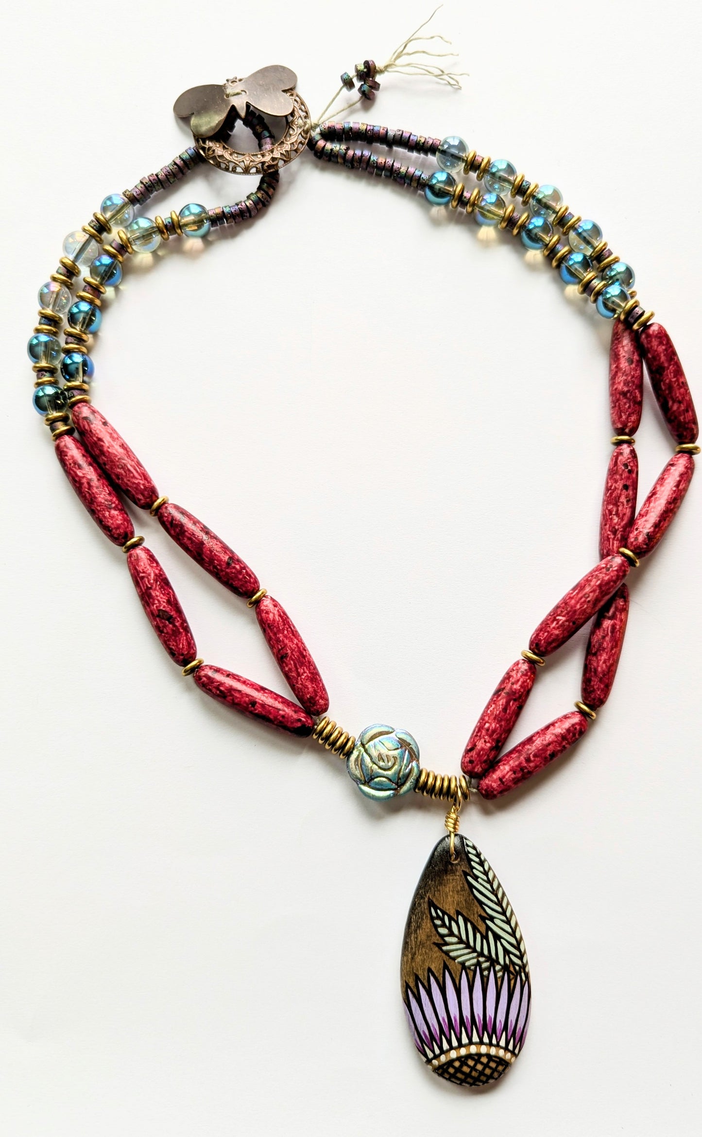 Gerber Daisy Necklace