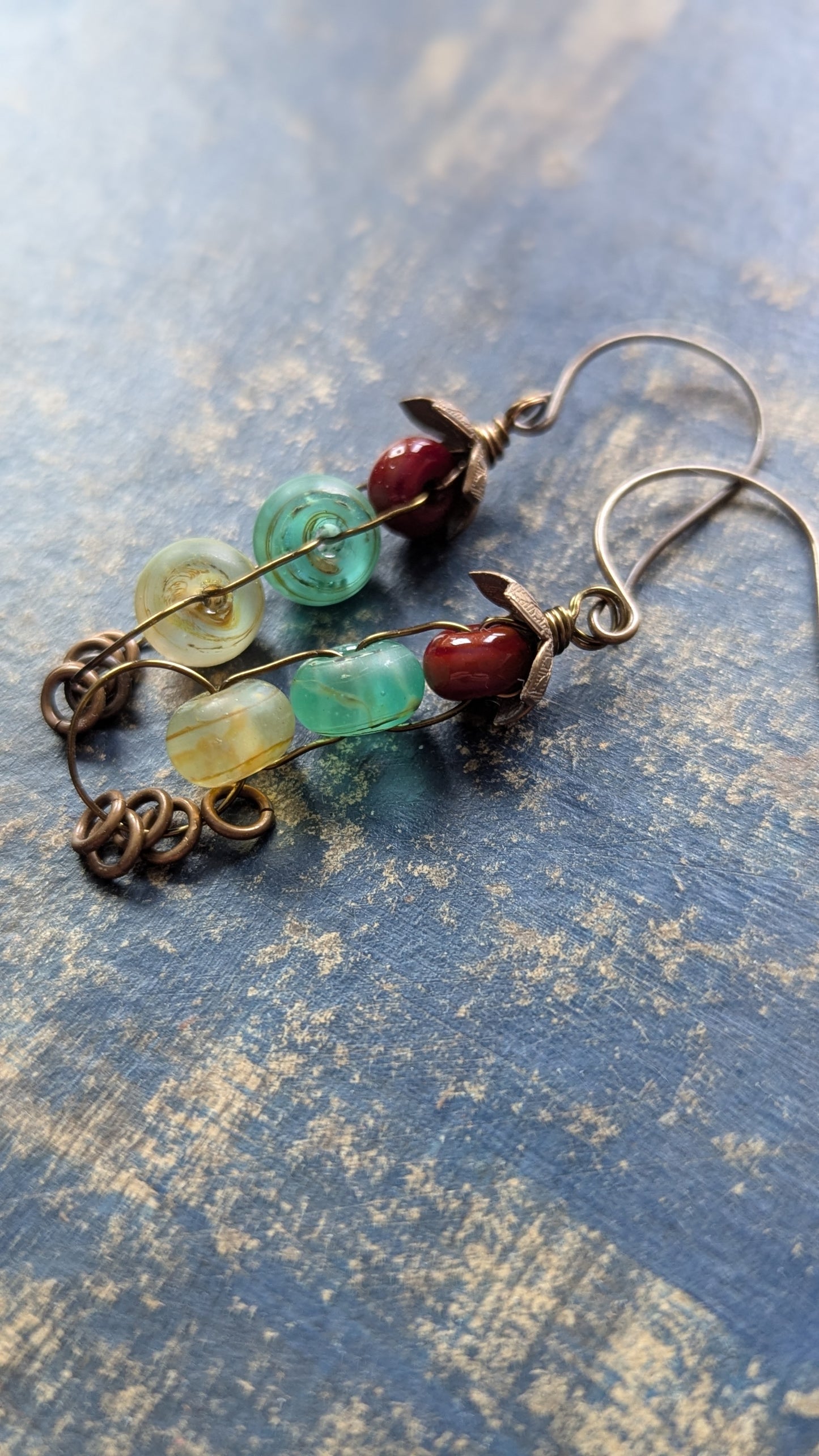 Wire and Glass Dangles