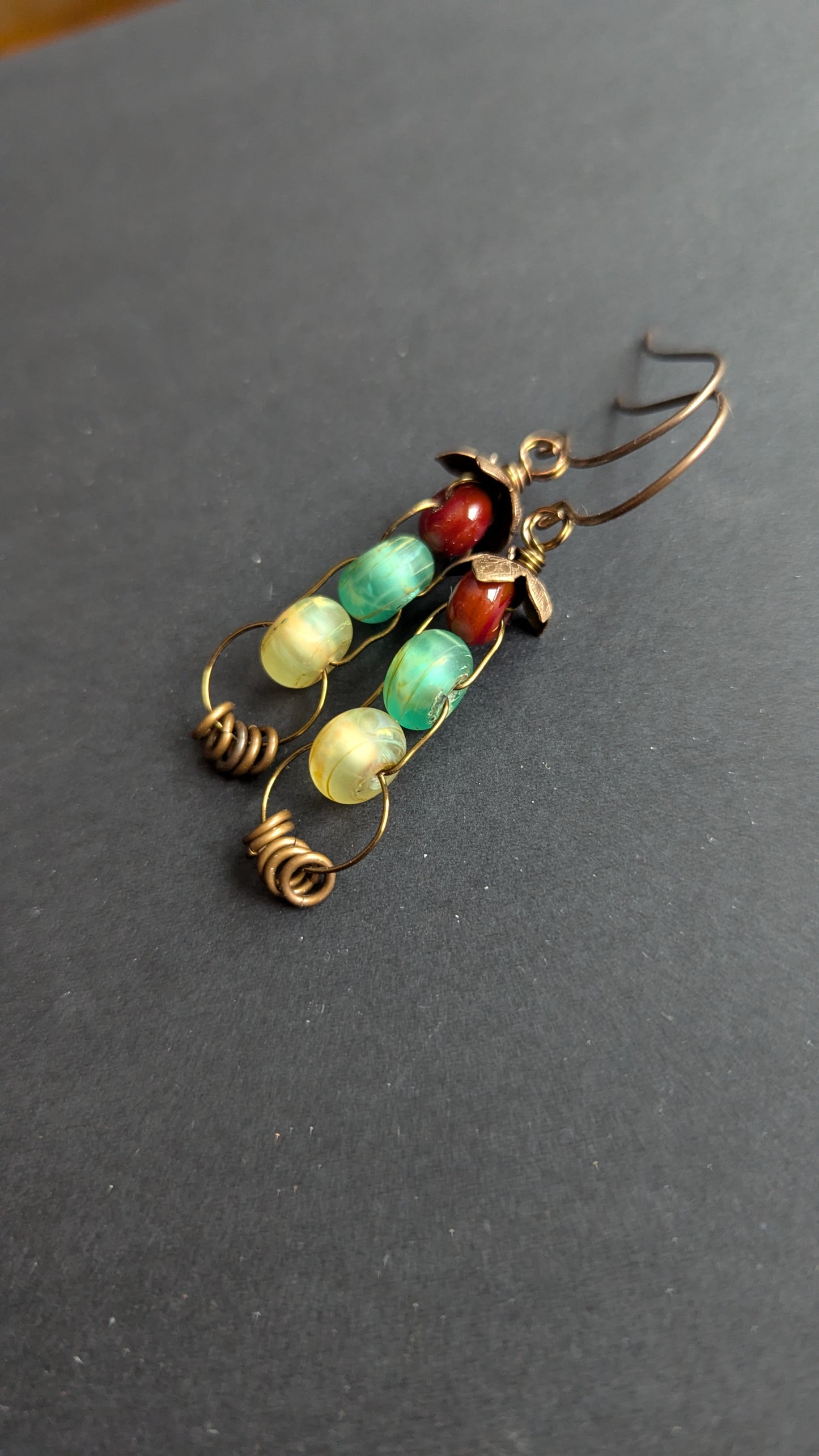 Wire and Glass Dangles