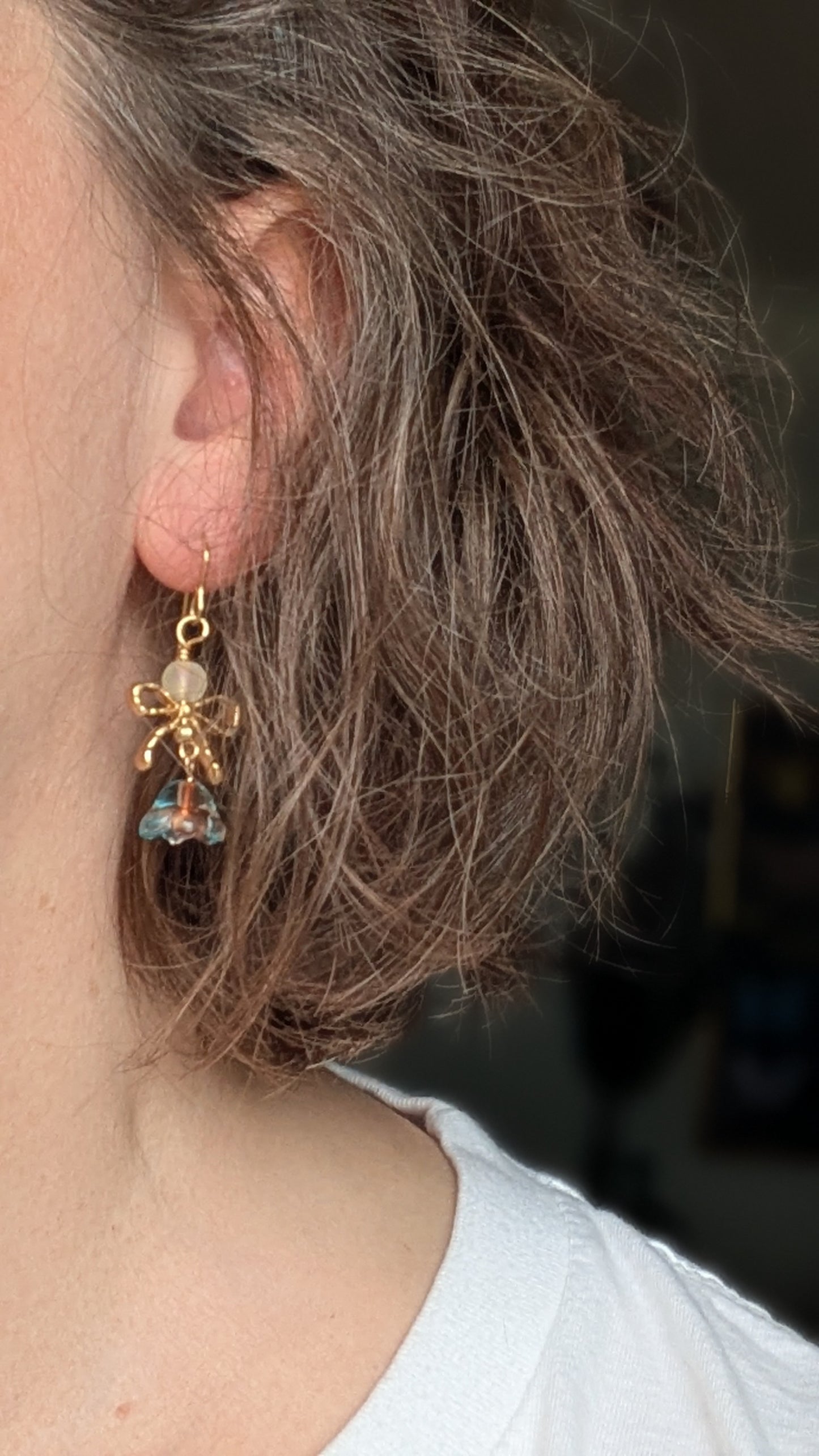 Bows and Flowers Earrings