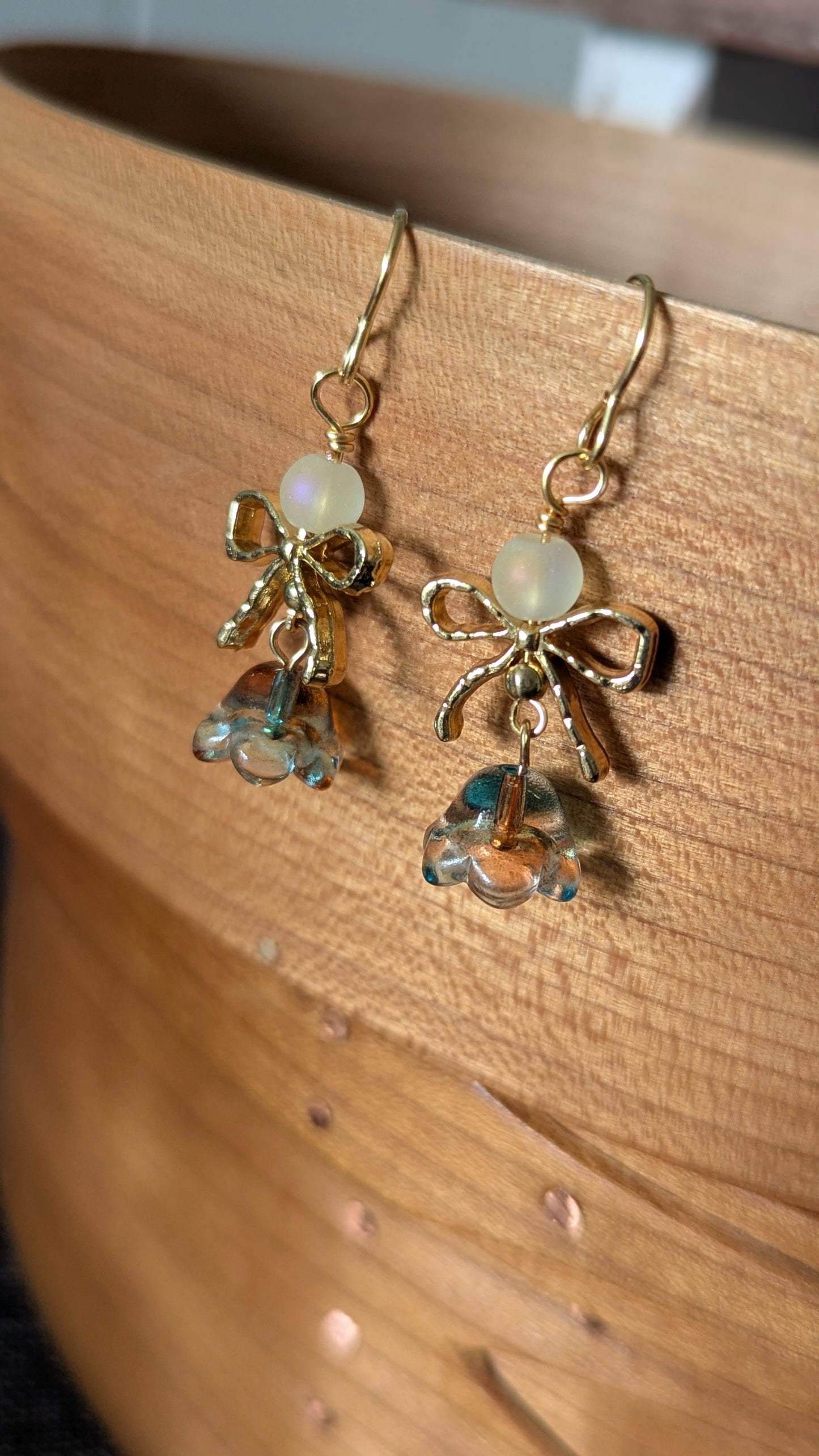 Bows and Flowers Earrings