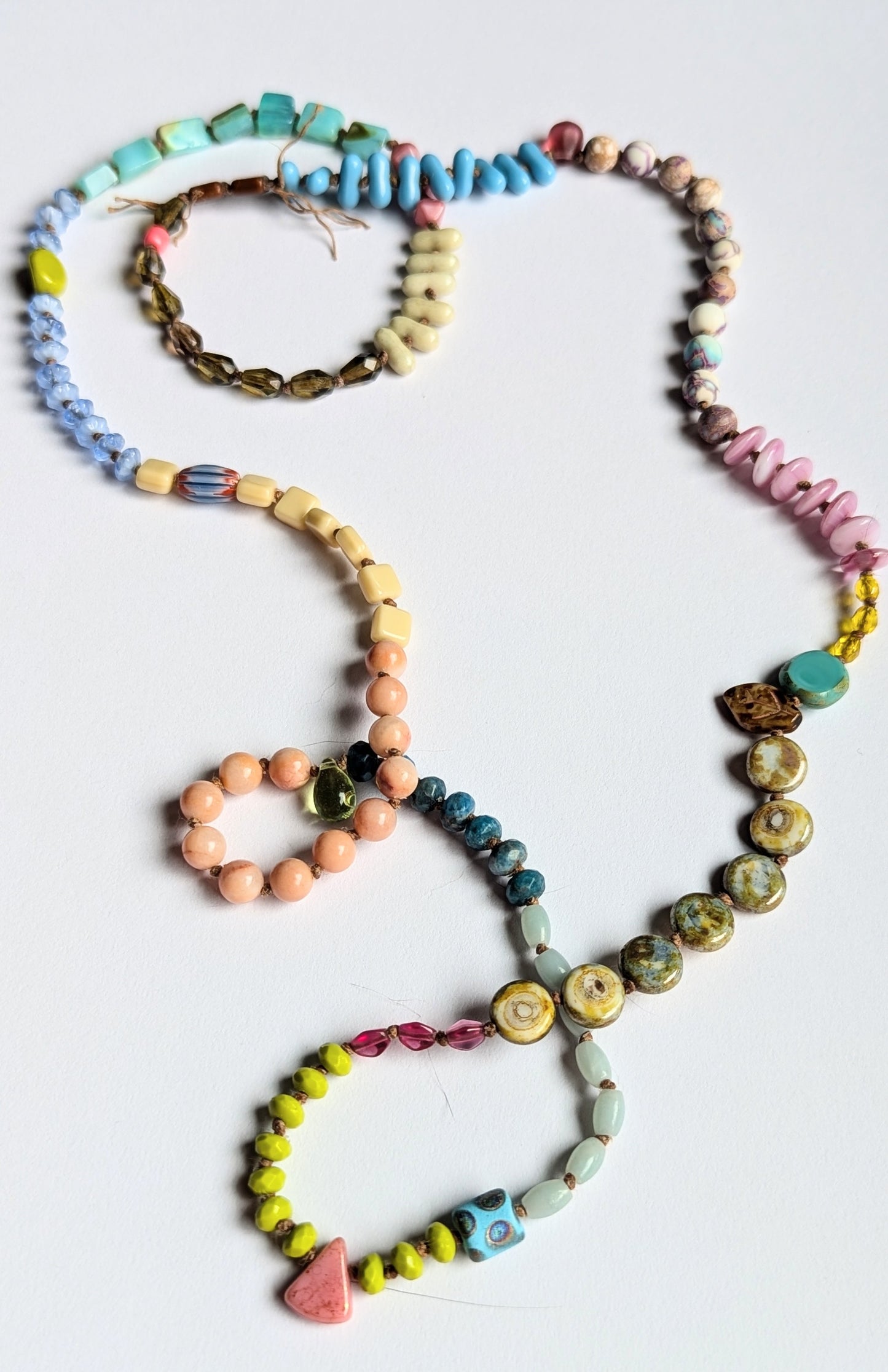 Leftovers Knotted Necklace