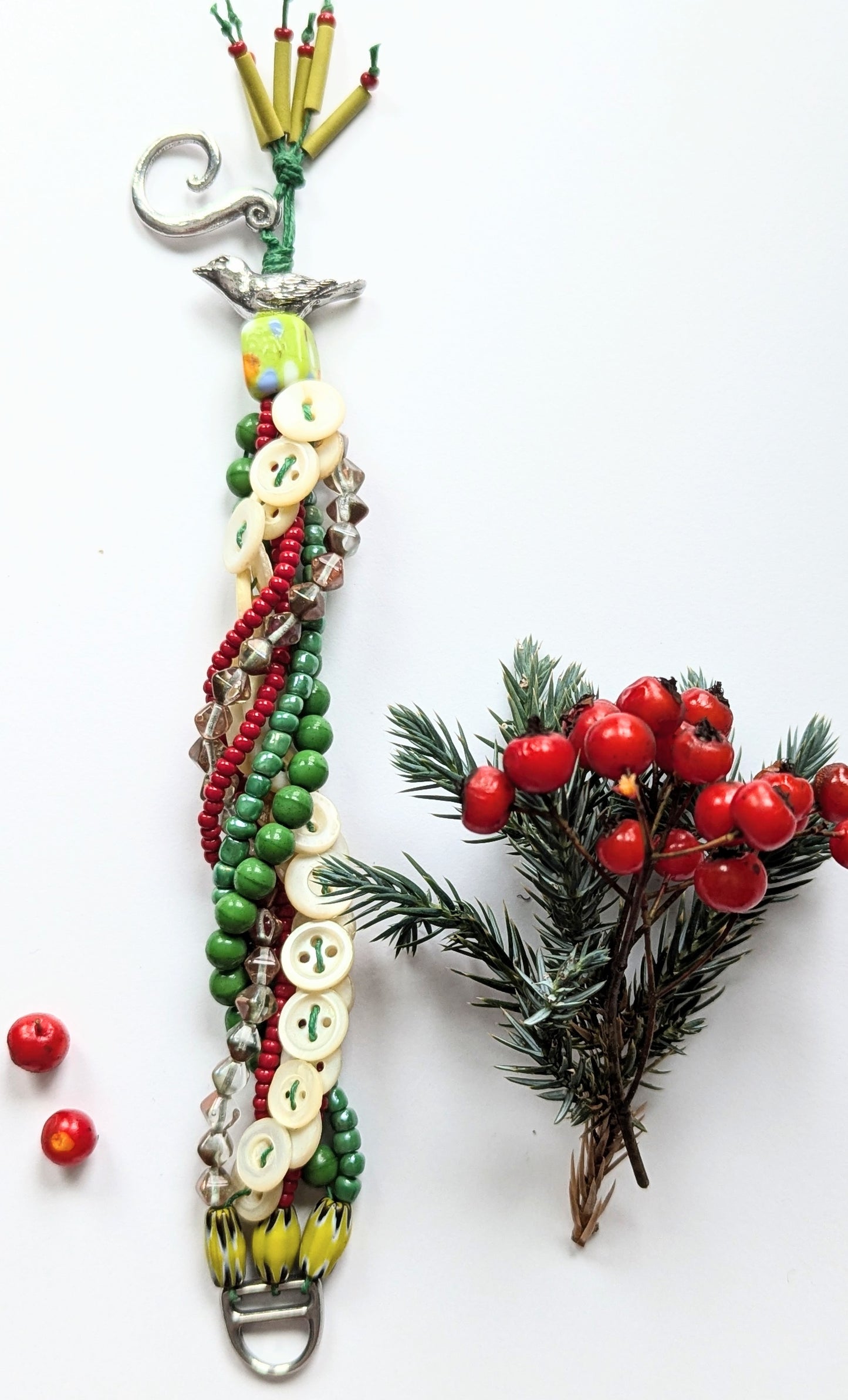 Multi Strand Bird Bracelet