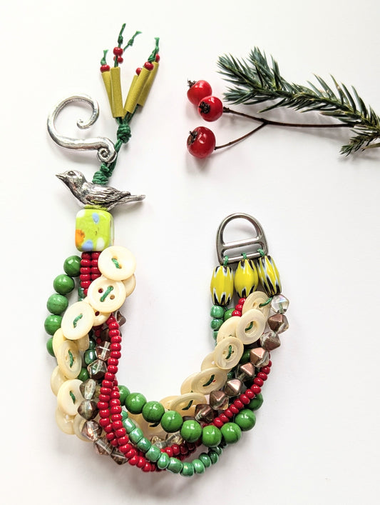 Multi Strand Bird Bracelet