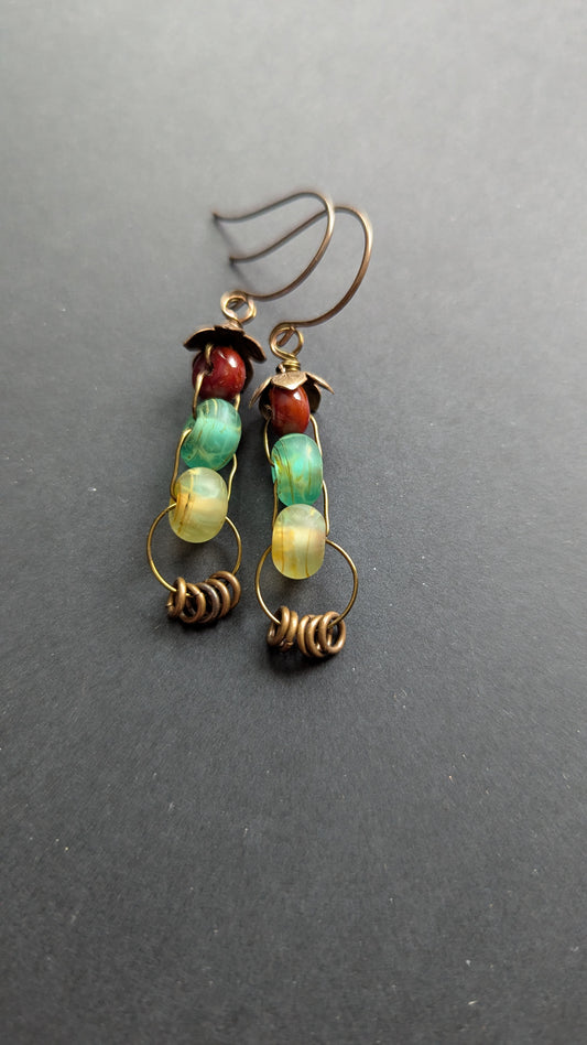Wire and Glass Dangles