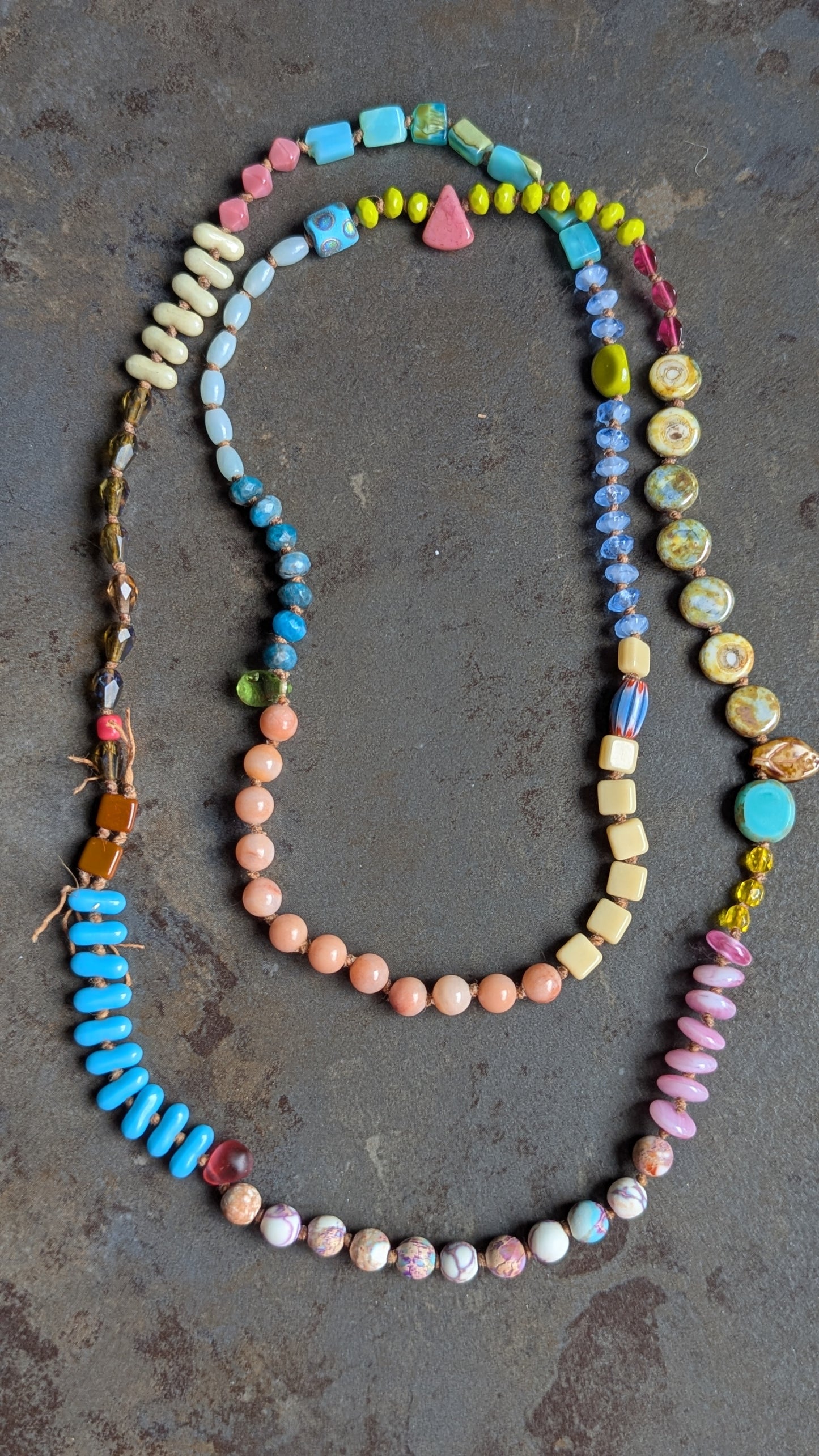 Leftovers Knotted Necklace