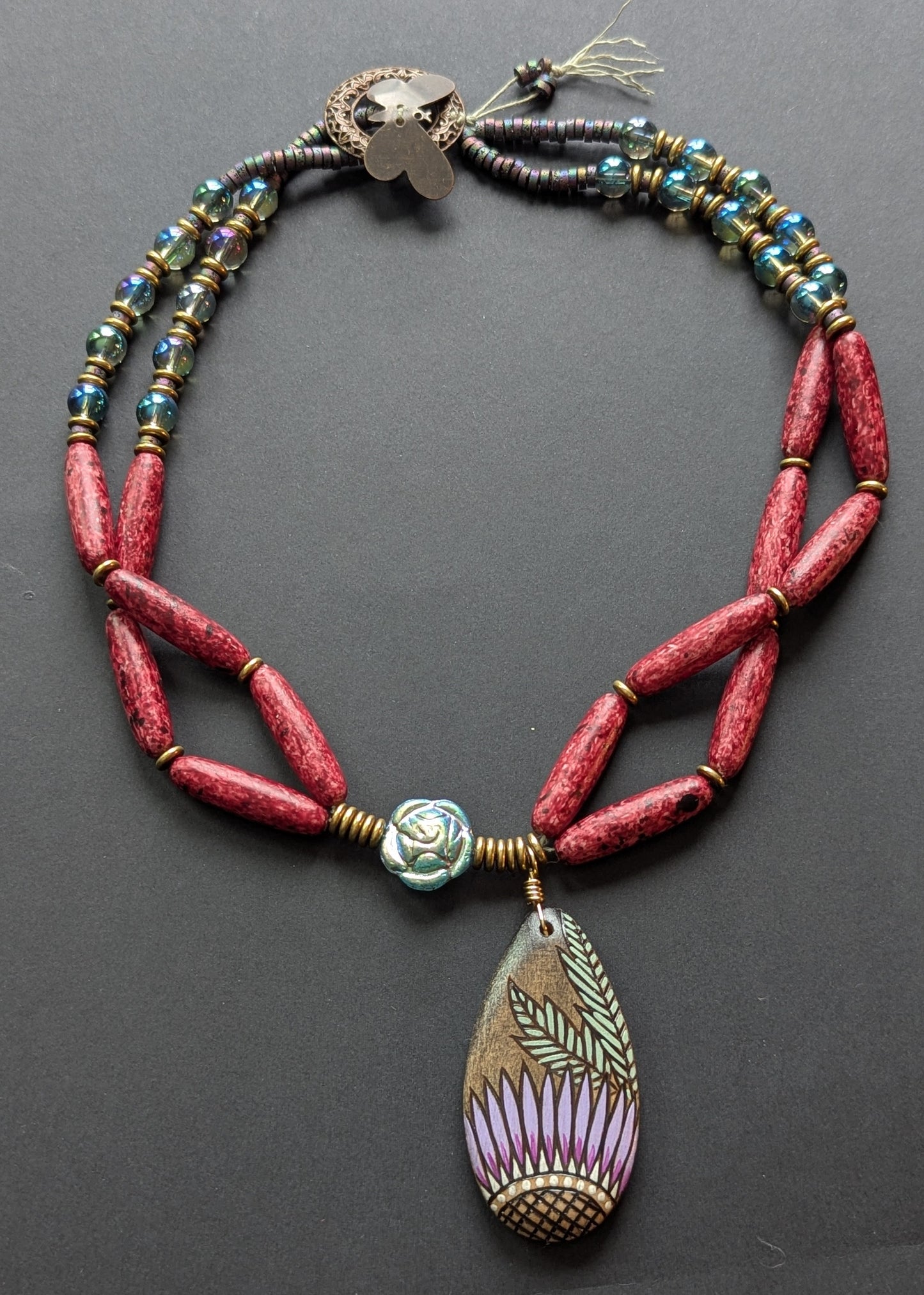 Gerber Daisy Necklace