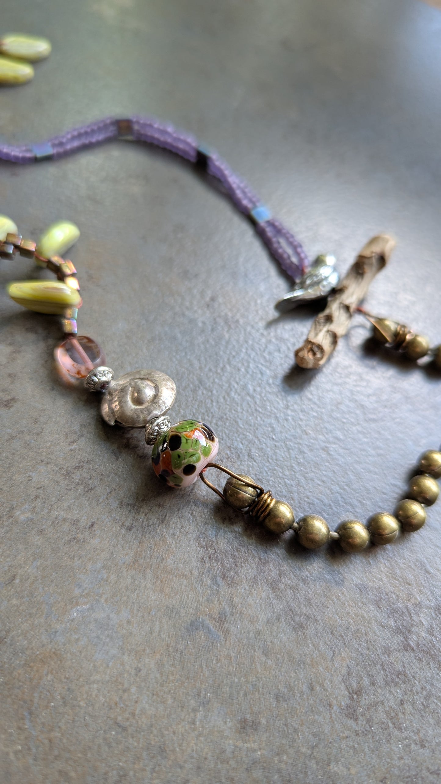 Ophelia's Sparrow Necklace