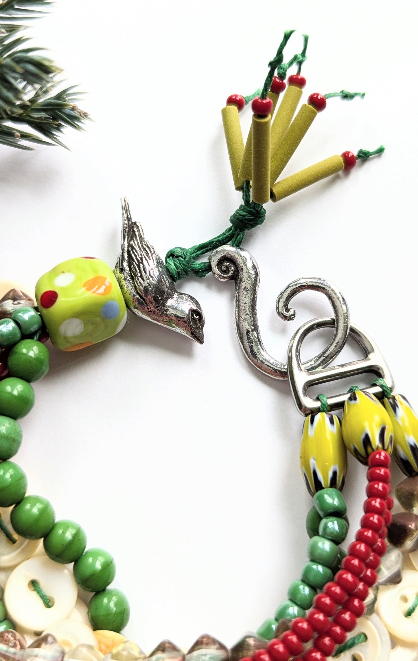 Multi Strand Bird Bracelet
