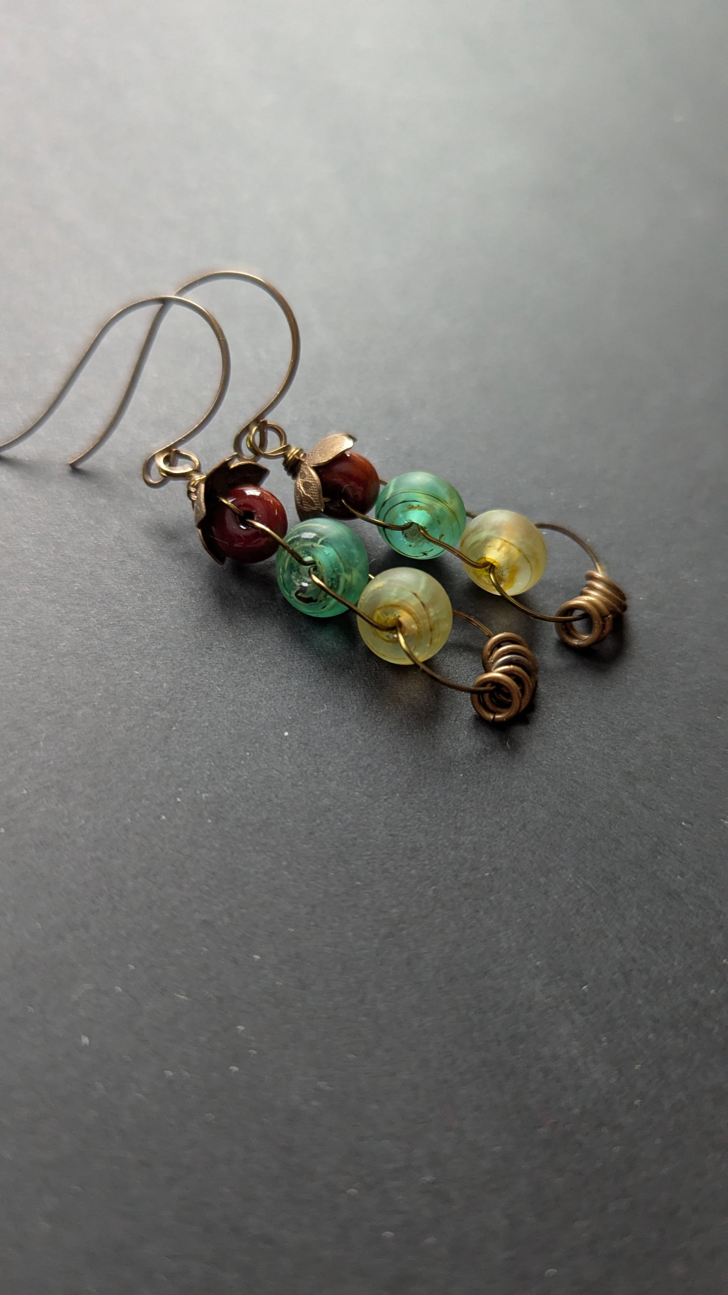 Wire and Glass Dangles