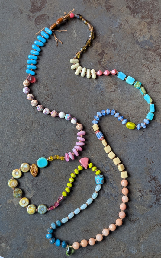 Leftovers Knotted Necklace