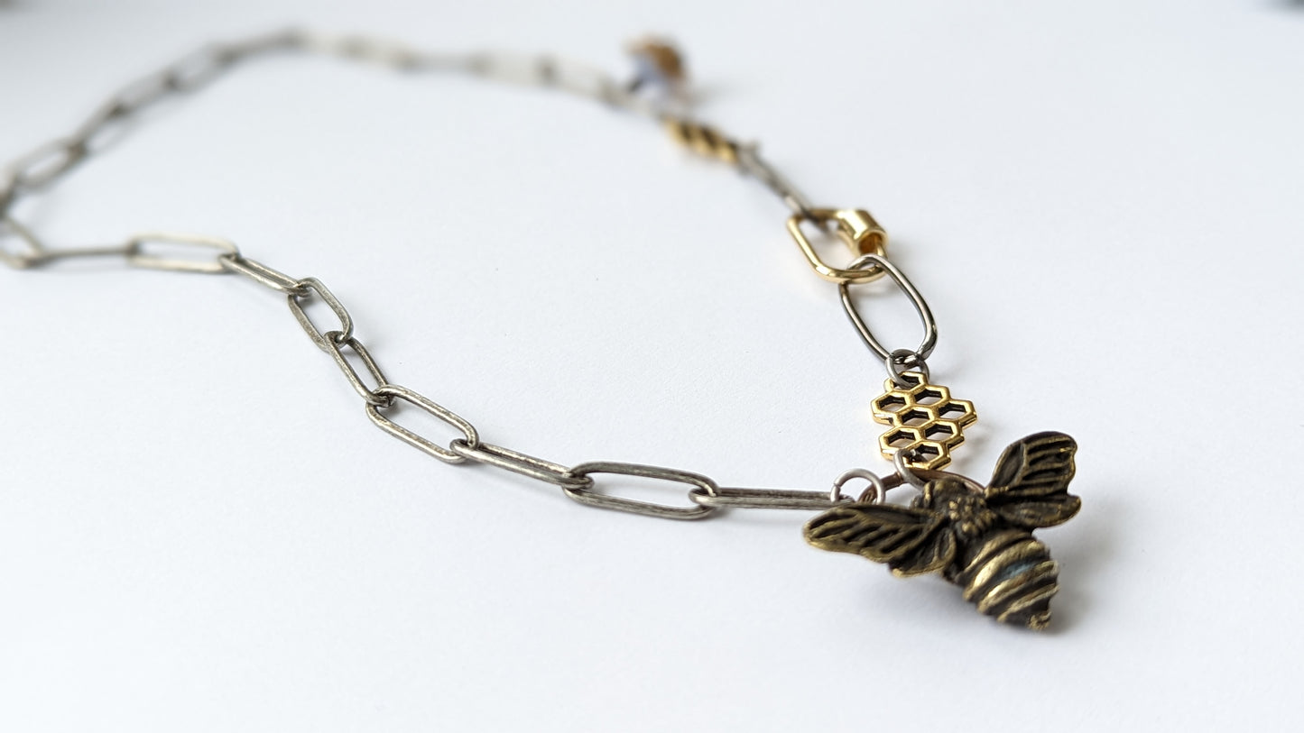 The Understated Collection Bee Necklace